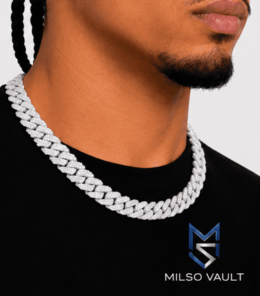 15MM Diamond Cuban Chain for Hip Hop Jewelry image 4