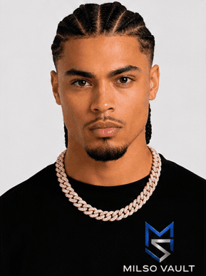 14MM Diamond Cuban Link Necklace for Men image 7
