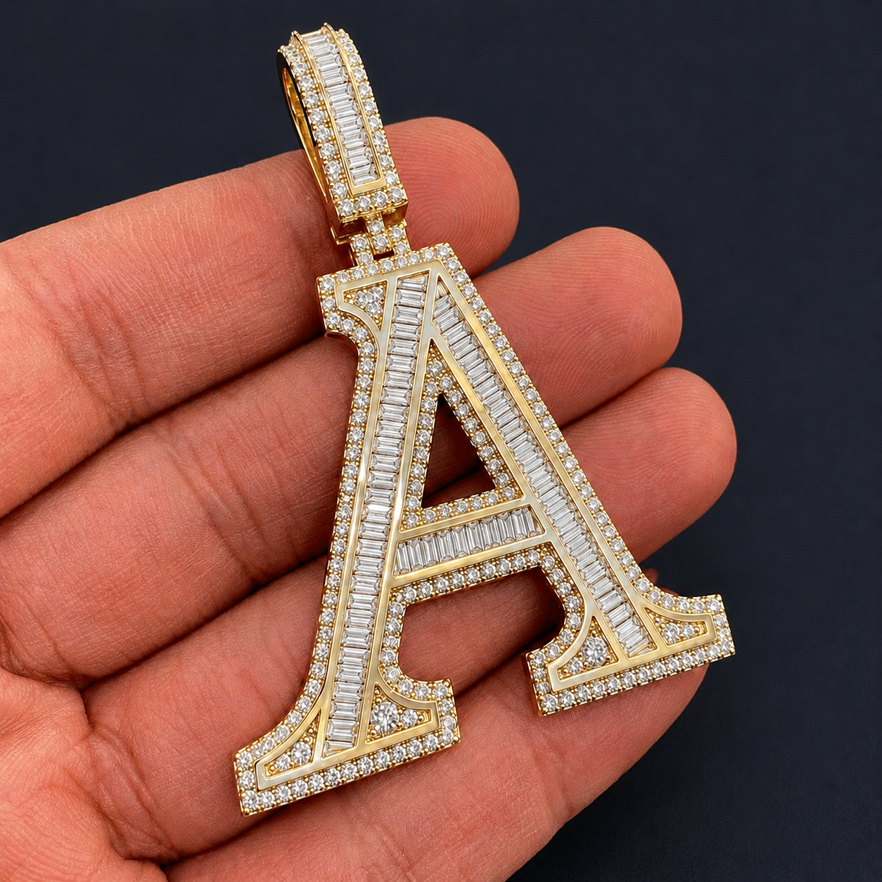 Custom Moissanite worn by celebrity - MILSOVAULT Premium Jewelry